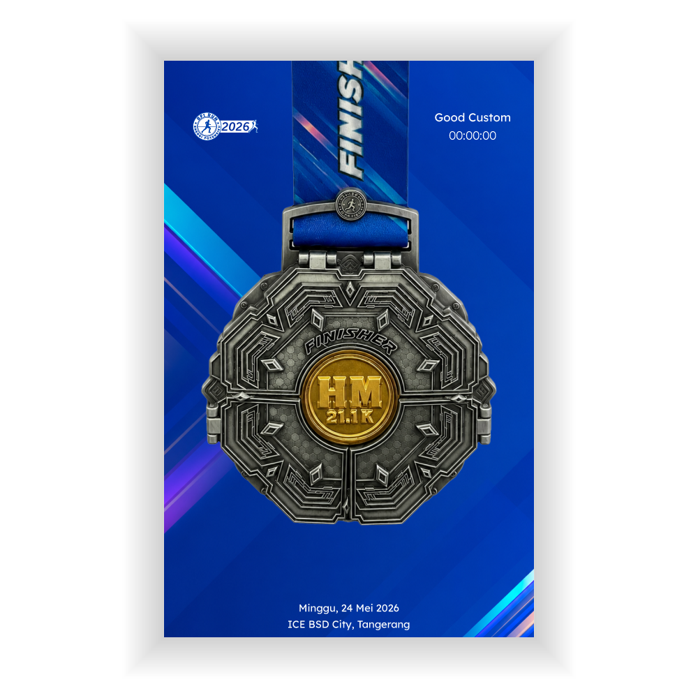 Good Custom Medal Frame BFI Run 2026